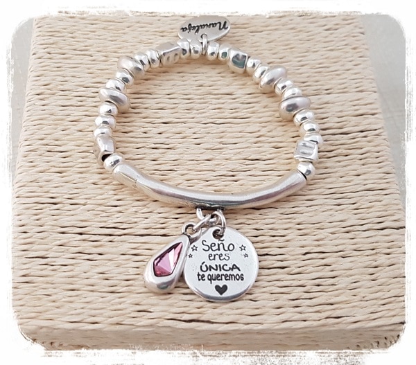 Pulsera Seño eres única