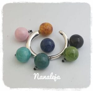 Pulseras con bolas intercambiables de cerámica