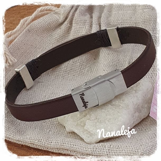 Pulsera Papá te quiero hasta el infinito trasera